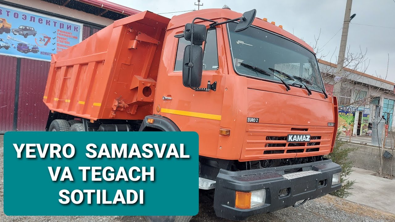 2 TA SAMASVAL VA 1TA TEGACH/ 2O11YILDA ISHLAB CHIQARILGAN/ YEVRO KAMAZLAR