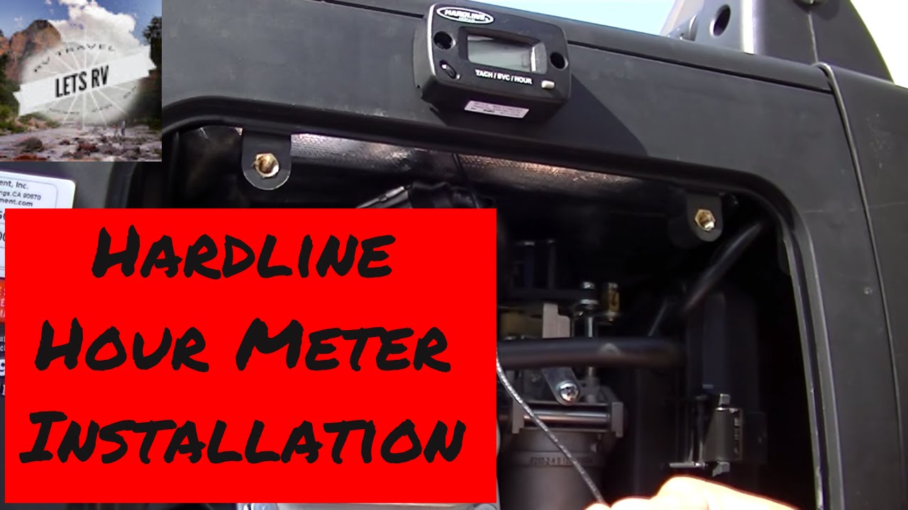 Hardline Hour Meter Installation