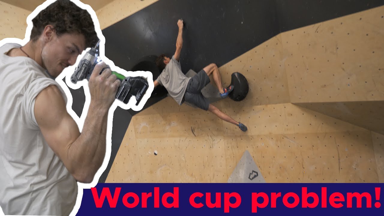 Can pro setter re-create a world cup problem? || Bouldering Bobat