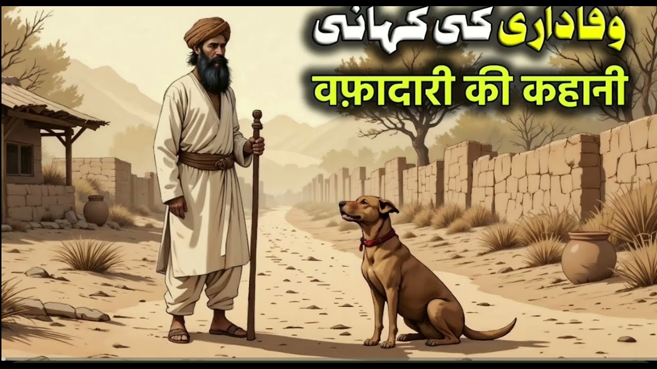 Wafadar Kutta aur Gareeb Lakadhare ka Qissa | Urdu Islamic Kahani | Qadeem Qisse | Sabak Amoz Kahani