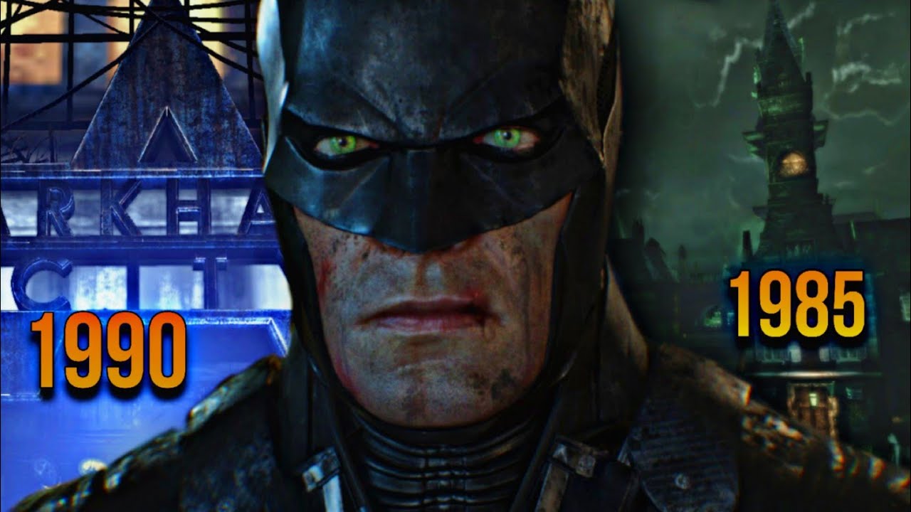 DURANTE QUE A&Ntilde;OS OCURRE la SAGA ARKHAM | BATMAN ARKHAM SERIES