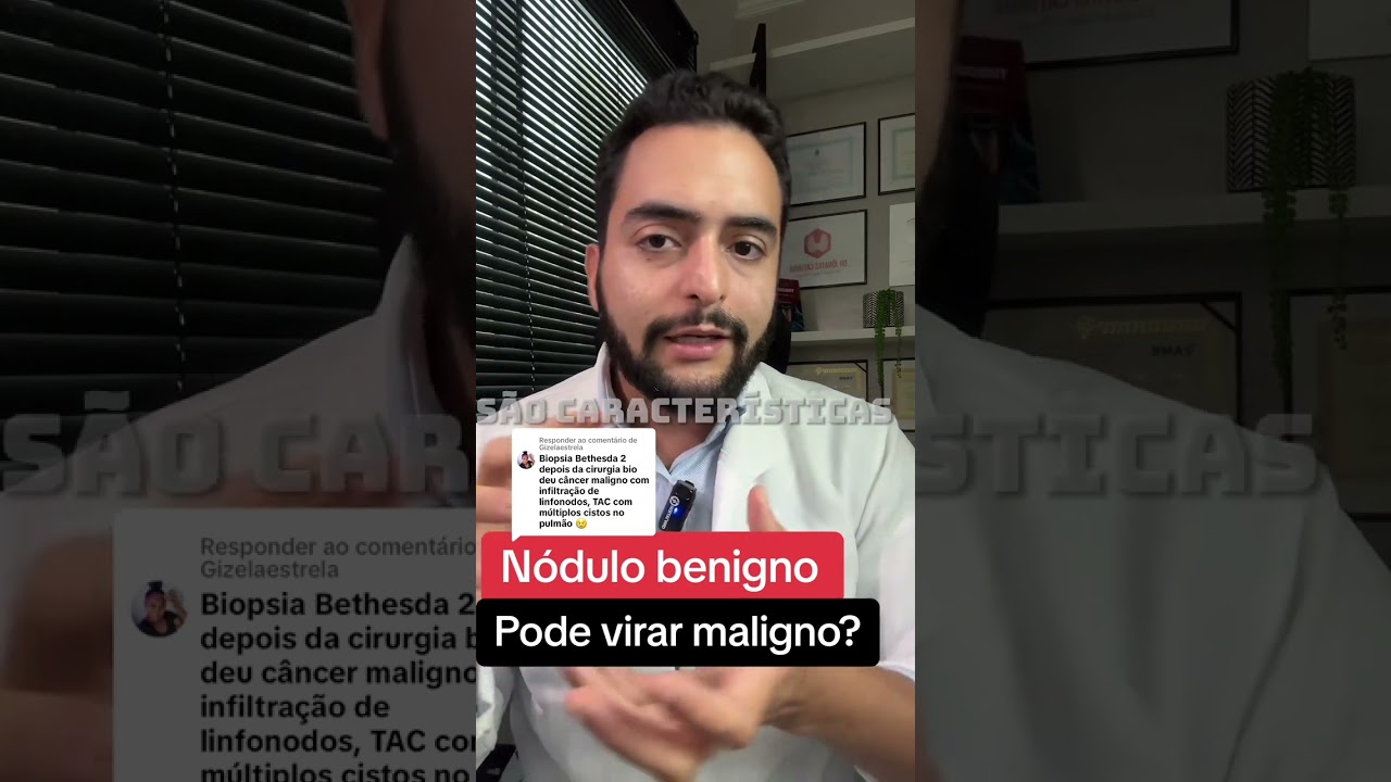 N&oacute;dulo benigno pode virar maligno?