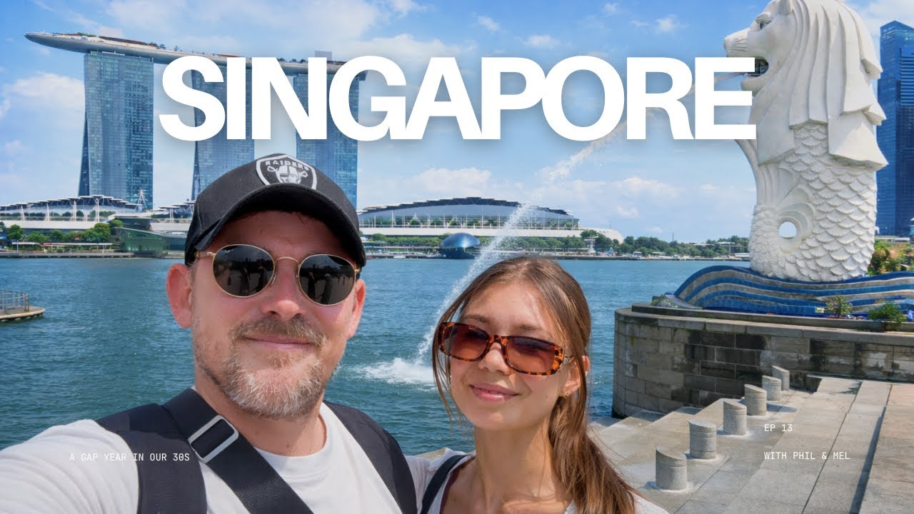 A Chill Day in Singapore 🇸🇬 | Apple Store, Marina Bay & City Views