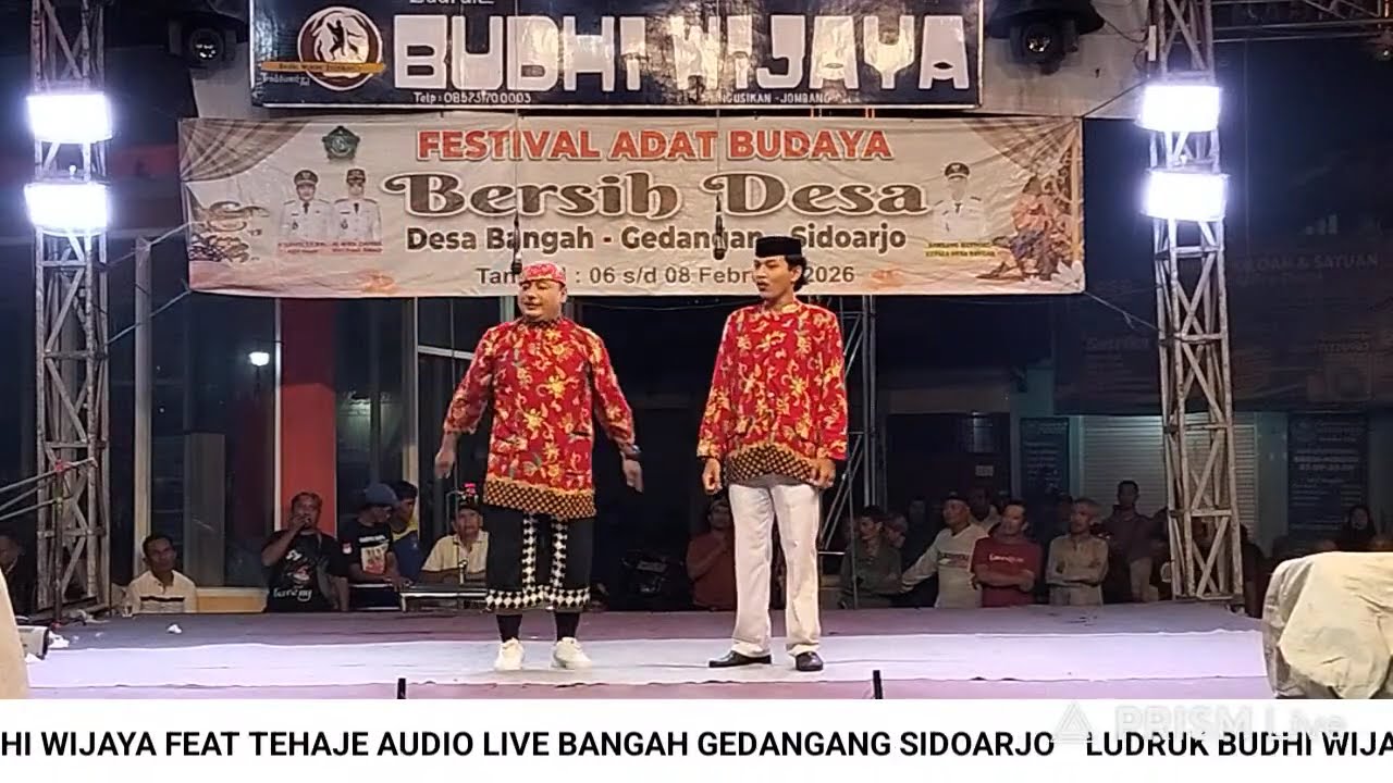 LAWAK LUDRUK BUDHI WIJAYA LIVE BANGAH GEDANGANG SIDOARJO
