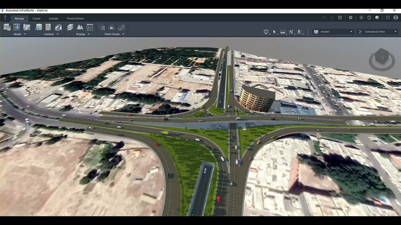 آشنایی با کاربردهای نرم افزار INFRAWORKS 