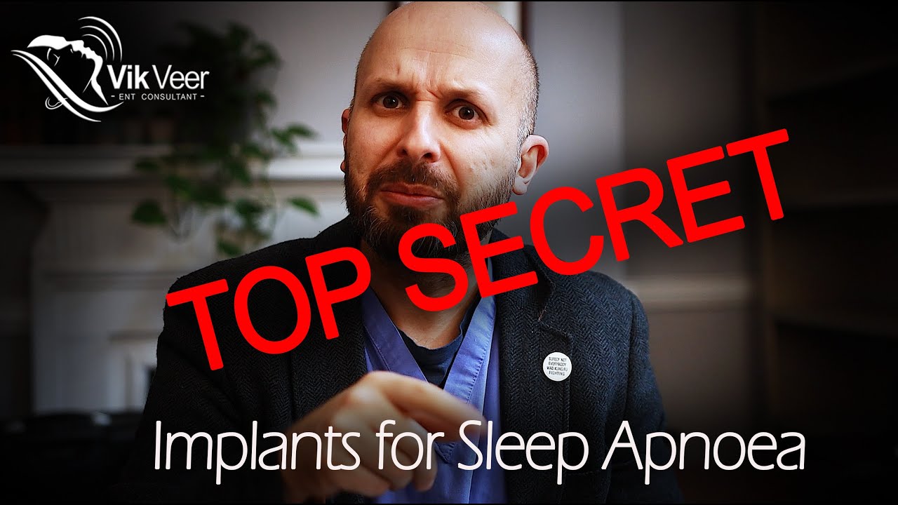 Breaking News about three implants for sleep apnoea on the NHS