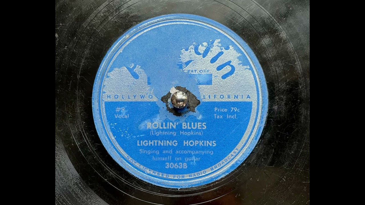 Lightning Hopkins - Rollin’ Blues