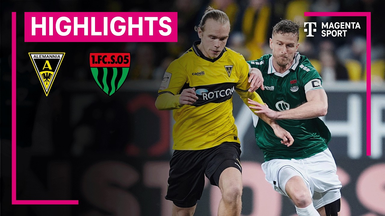 Alemannia Aachen - 1. FC Schweinfurt 05 | Highlights 3. Liga | MAGENTA SPORT