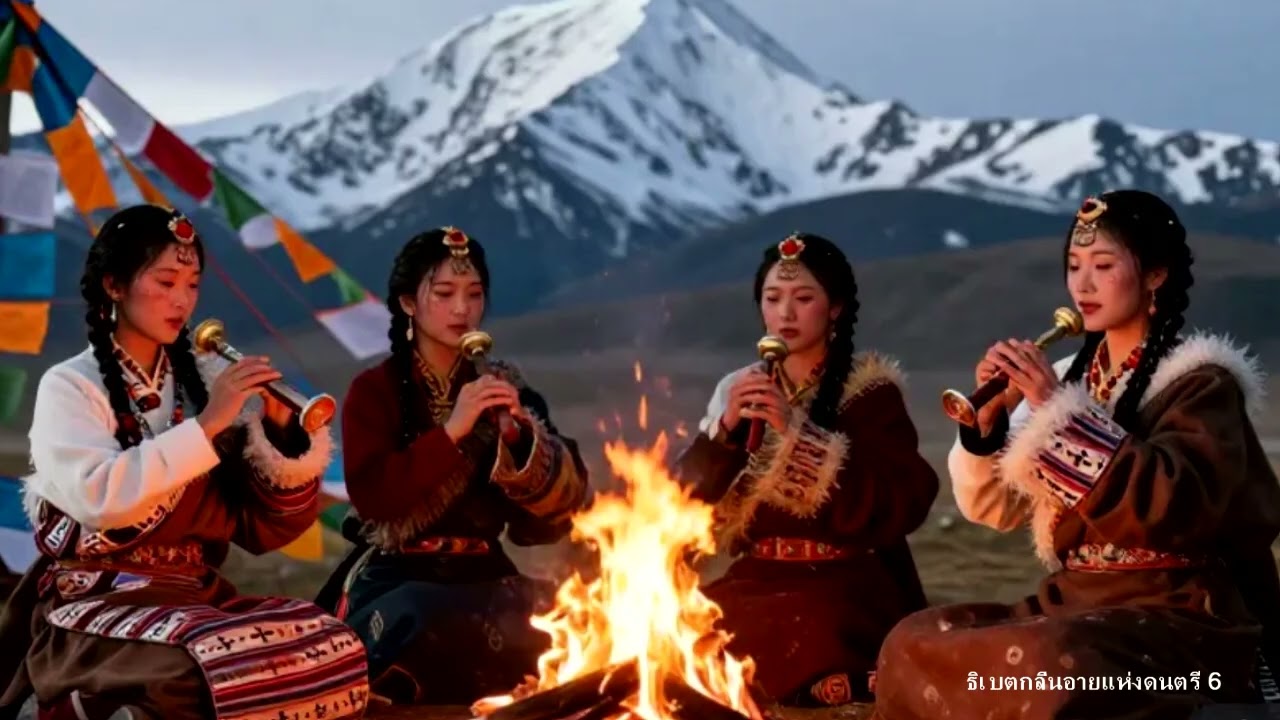 ธิเบตกลิ่นอายแห่งดนตรี 6  ดวงจันทร์  ตะวันทอง ไม่ติดลิขสิทธิ์์