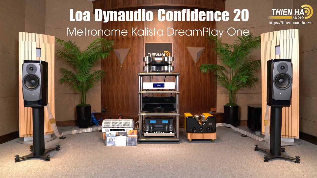 Tham Chiếu Đầu Metronome Kalista DreamPlay One -  Loa Dynaudio Confidence 20 + Gryphon Diablo 300