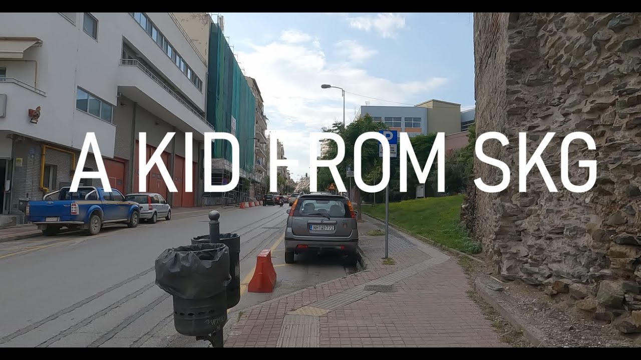 Walking in Thessaloniki Episode 149 (4k) #greece #thessaloniki  #virtualwalking