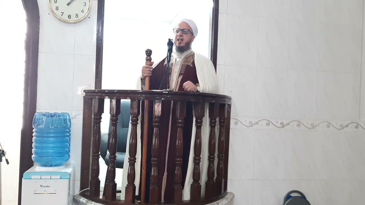خطبة الجمعة (فضائل عشر من ذي الحجة) لفضيلة الشيخ سيدي إلياس آيت سي العربي 24 06 2022