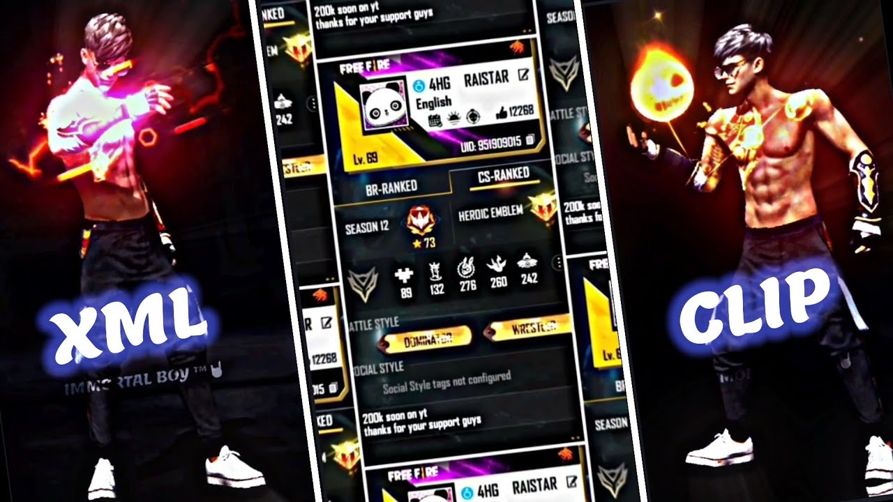 TREND ⚡🤦 PROFILE EDIT 🥵😙|| [ XML +  CLIP ] ⤵️