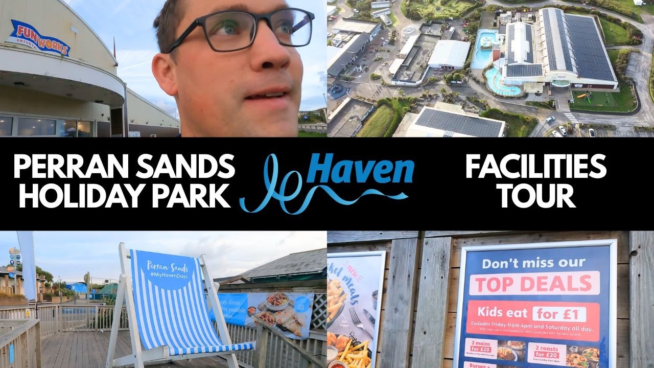 Экскурсия по основным объектам парка отдыха Perran Sands Haven 2025