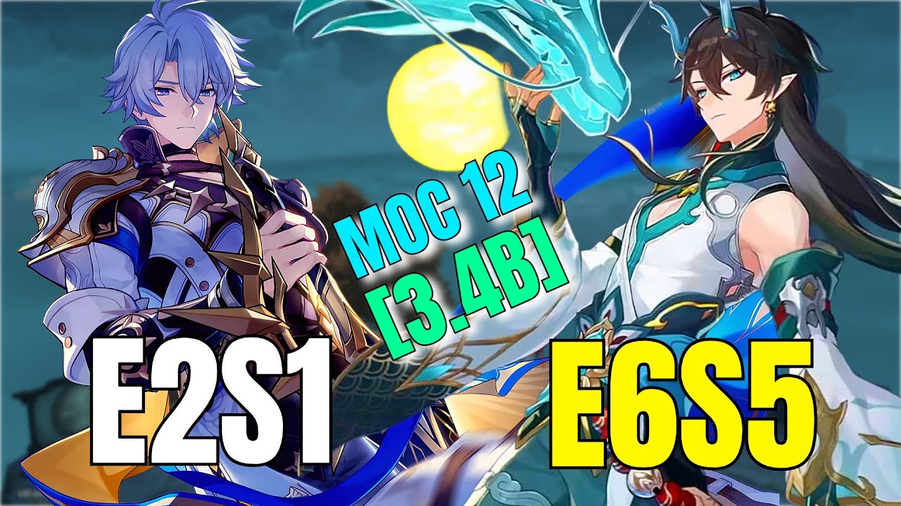 [MoC 12] E6S5 Dan Heng IL + E2S1 Phainon INSANE Perfect Clear