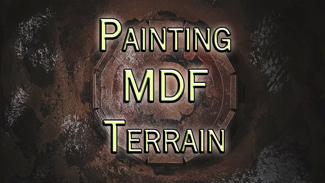 Painting MDF terrain without adding extra bits