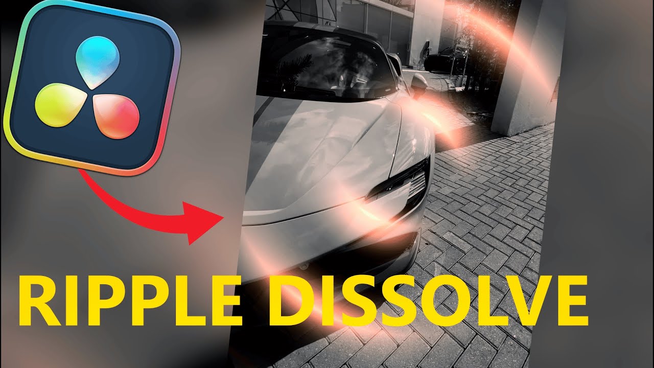 How to create Viral Ripple Dissolve Effect | DaVinci Resolve Tutorial + Free Preset