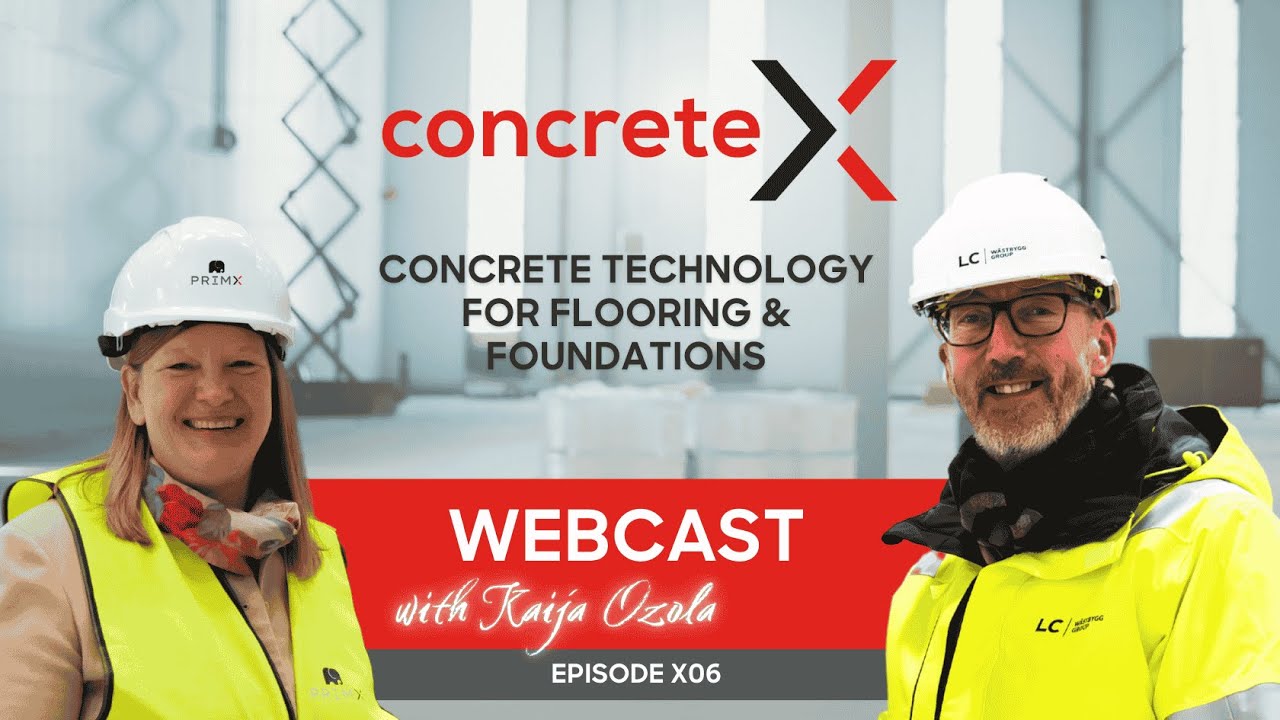 ConcreteX | EPISODE X06 with Thomas Hammer Tveit, Logistic Contractor Norge