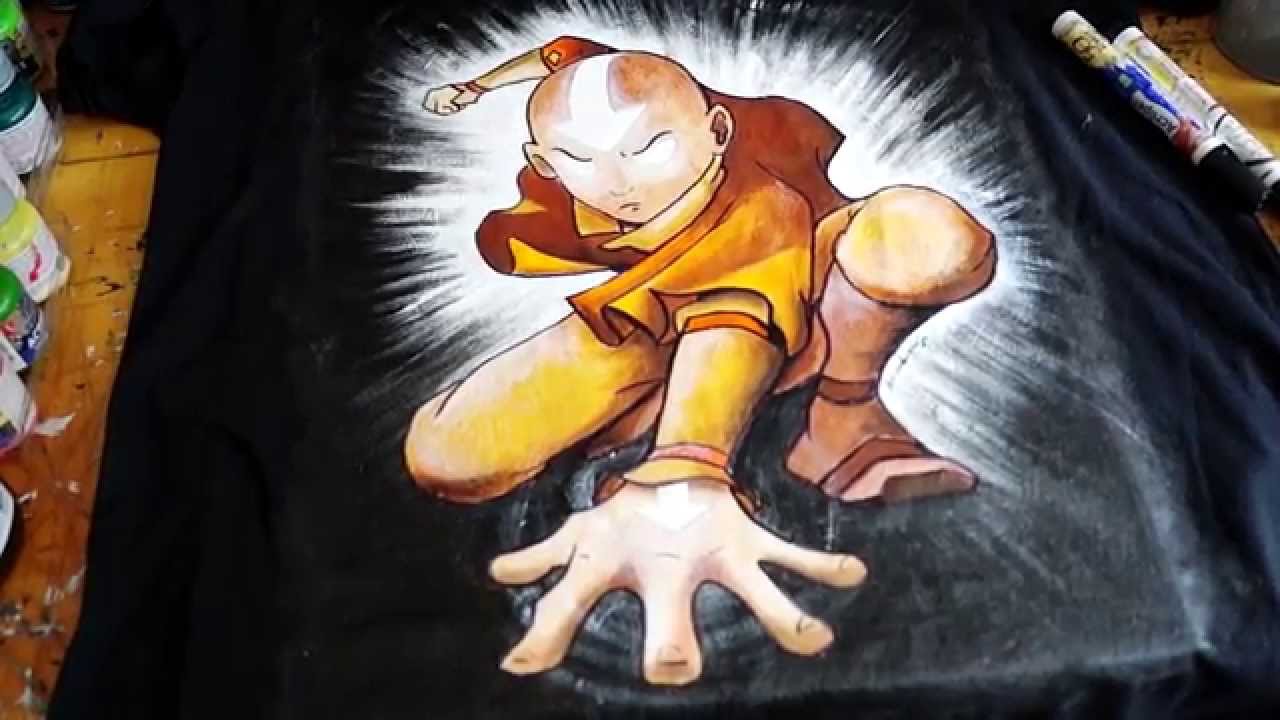 A Caixa Lilás 08: Aprenda a pintar uma camisa do Aang