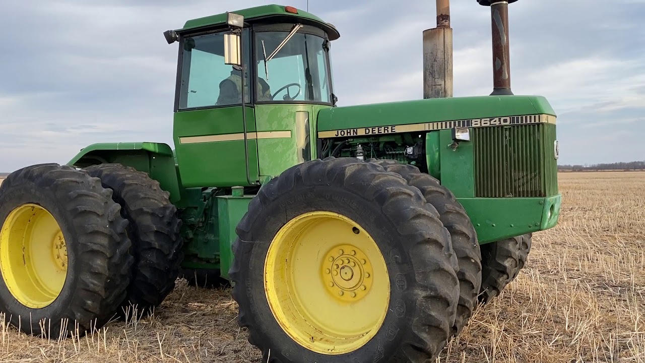 SOLD *1980 JD 8640 4wd 275hp tractor