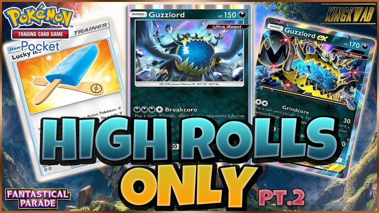 PART 2 COINFLIPS + GAMBLING = CONCEDES! GUZZLORD DECKS ARE ALWAYS HIGH STAKES!! | Pokemon TCG Pocket