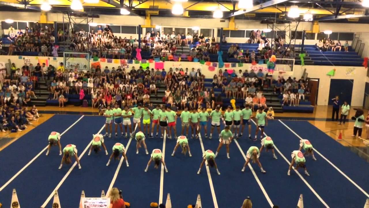 Alamo Heights Co- Ed Fiesta Pep Rally Routine 2014