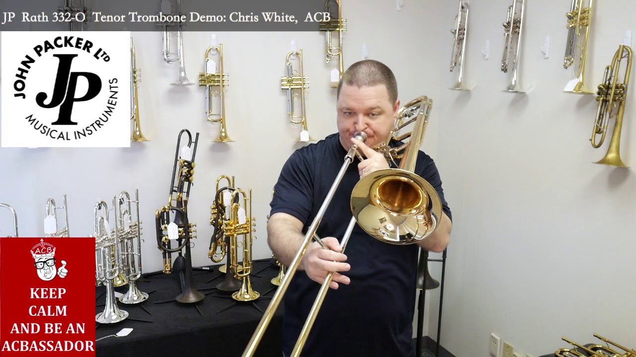 JP Rath 332-O  Trombone  Demo by Chris White (ACB)
