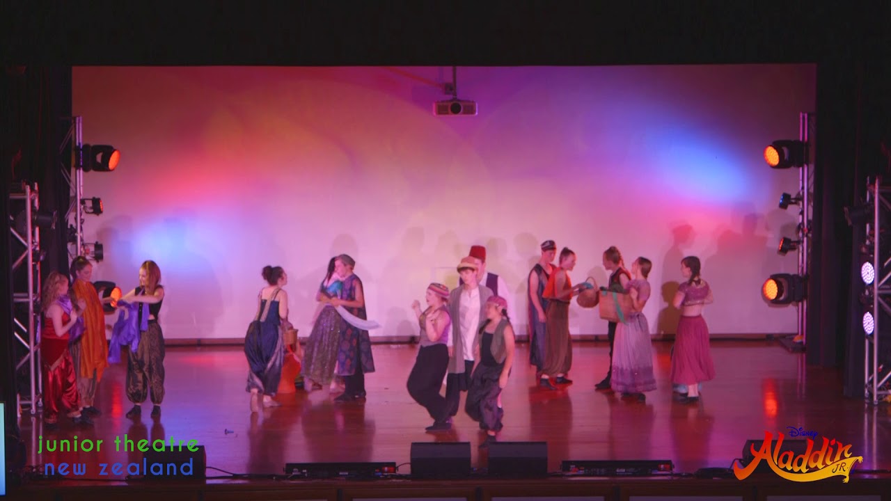 Babkak, Omar, Aladdin, Kassim from Aladdin JR: JTCNZ 2018 New Works Showcase