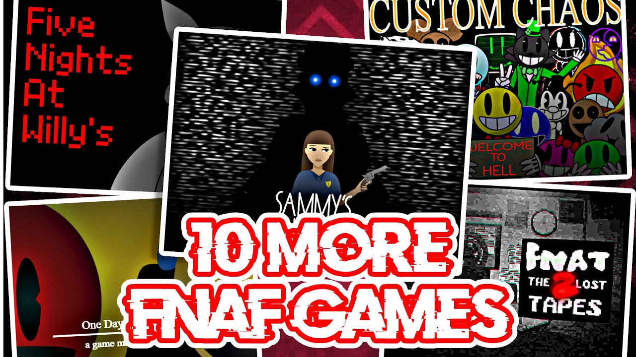 Обзор ЕЩЁ 10 игр FNaF Scratch! | Советы и рекомендации по Scratch