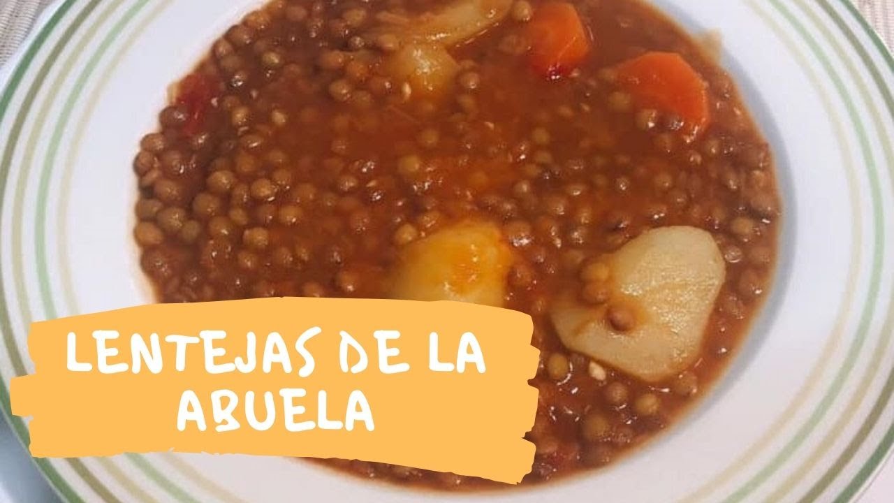 Lentejas de la abuela - Fácil y riquísimas | Robot Moulinex 👨‍🍳