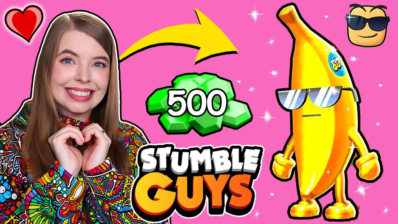 DZIĘKI WIDZOWI ZDOBYŁAM WYMARZONEGO SKINA 🍌😍 Stumble Guys #4