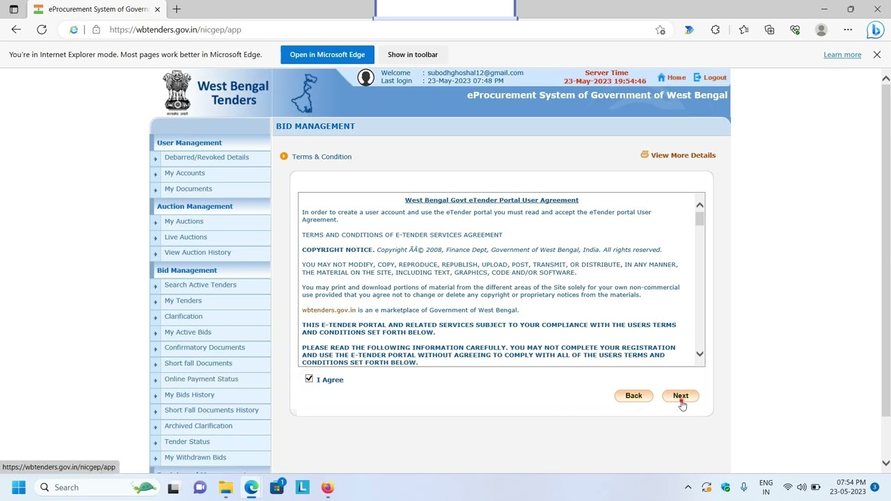 How to generate EMD challan | Generate NEFT/RTGS Challan for eTender | West Bengal Tender Portal