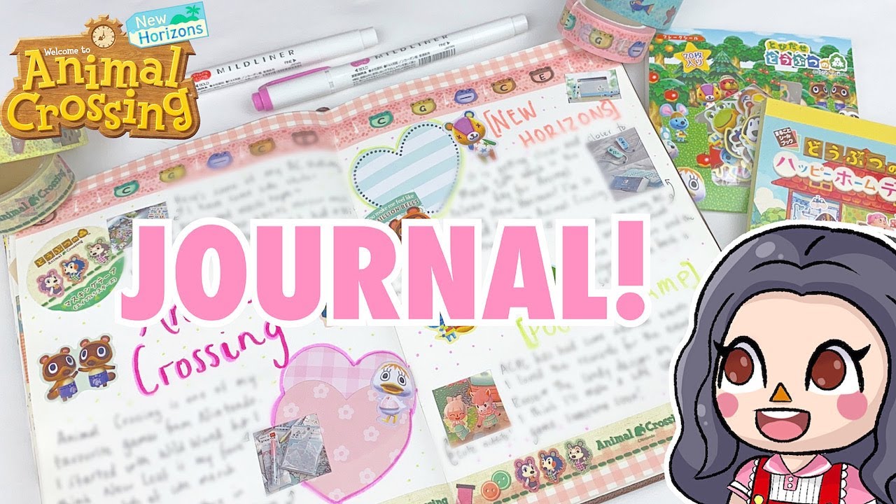 ANIMAL CROSSING JOURNAL WITH ME! ♡