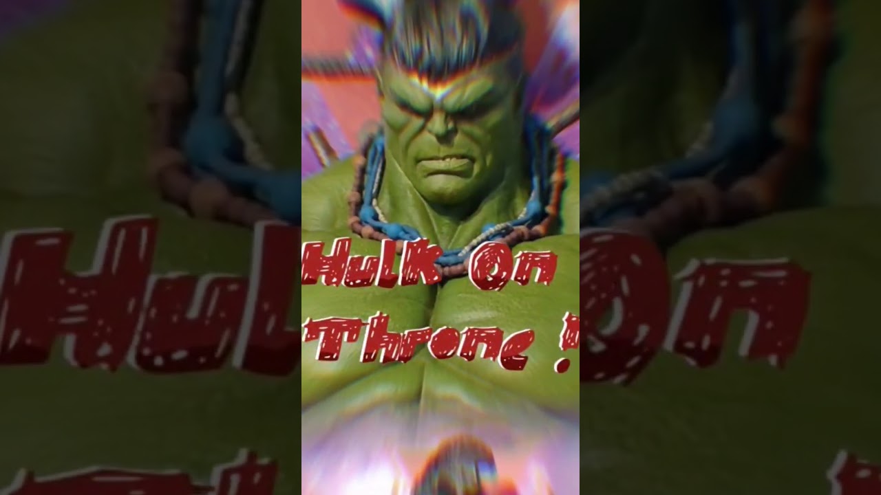 📸Queens Studio Hulk on Throne 1:4 Unbox 📸