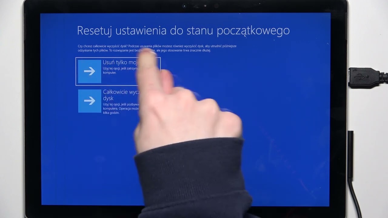 Microsoft Surface Pro 5 - Как выполнить жесткую перезагрузку через режим восстановления? | Упрощение
