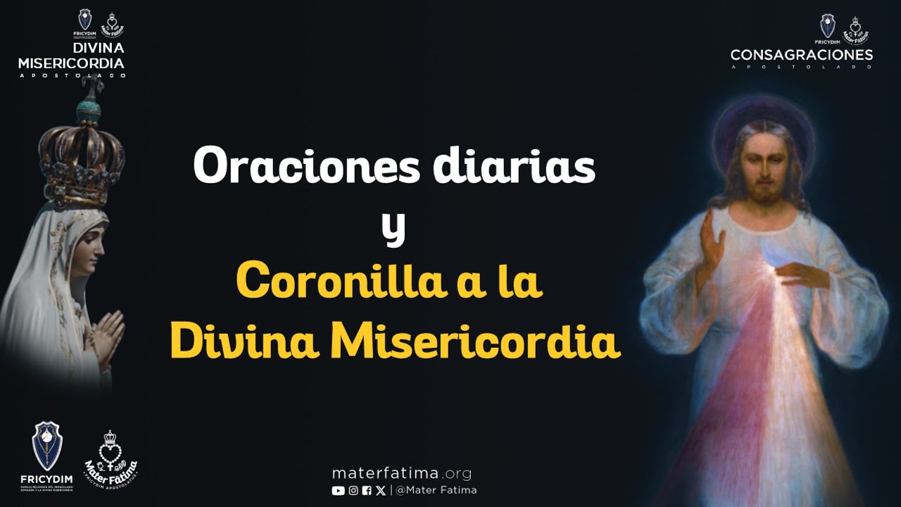 Oraciones diarias y Coronilla a la Divina Misericordia