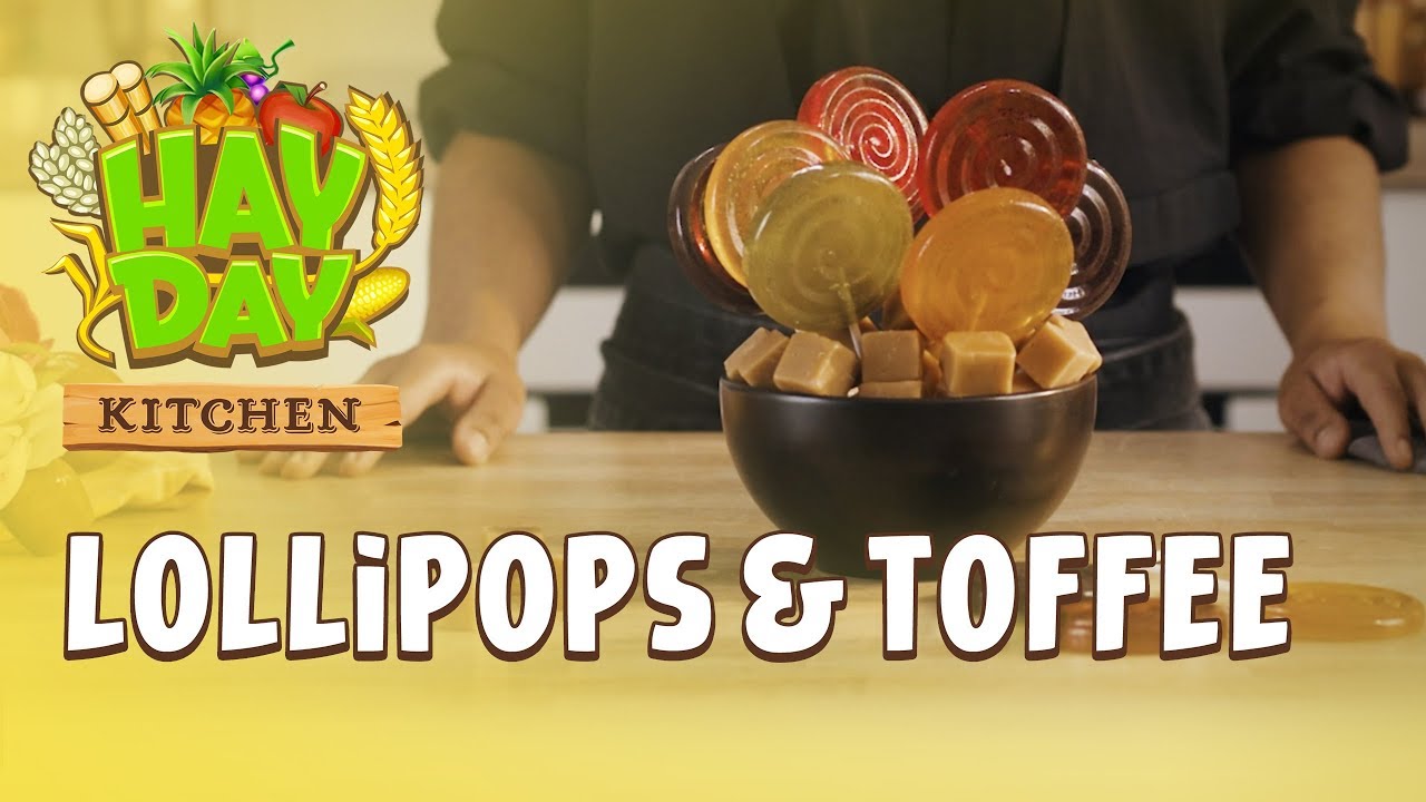 Hay Day Kitchen: Lollipops & Toffee 🍭