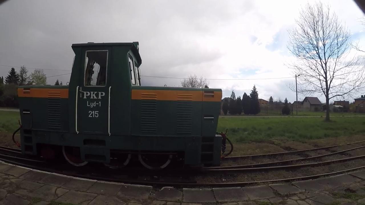 Kolej wąskotorowa Rogów-Jeżów 23.04.2017