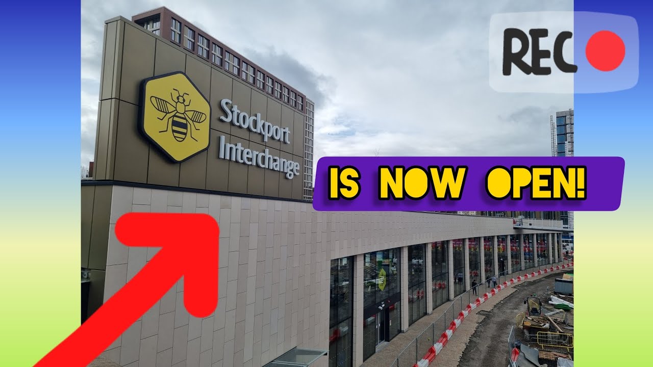 Stockport Interchange is now open!