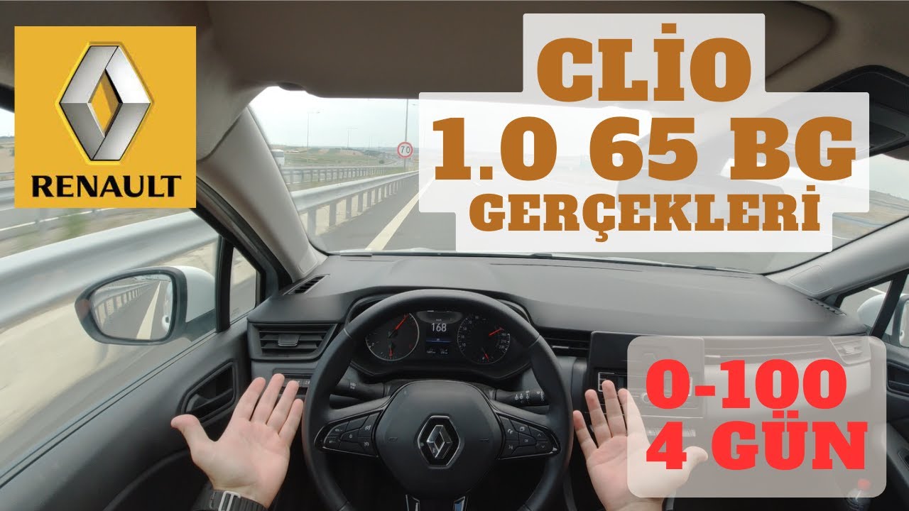 1.0 65 BG RENANULT CLİO NE KADAR YAVAŞ ? 0-100 Hızı 4 Gün Sürüyor