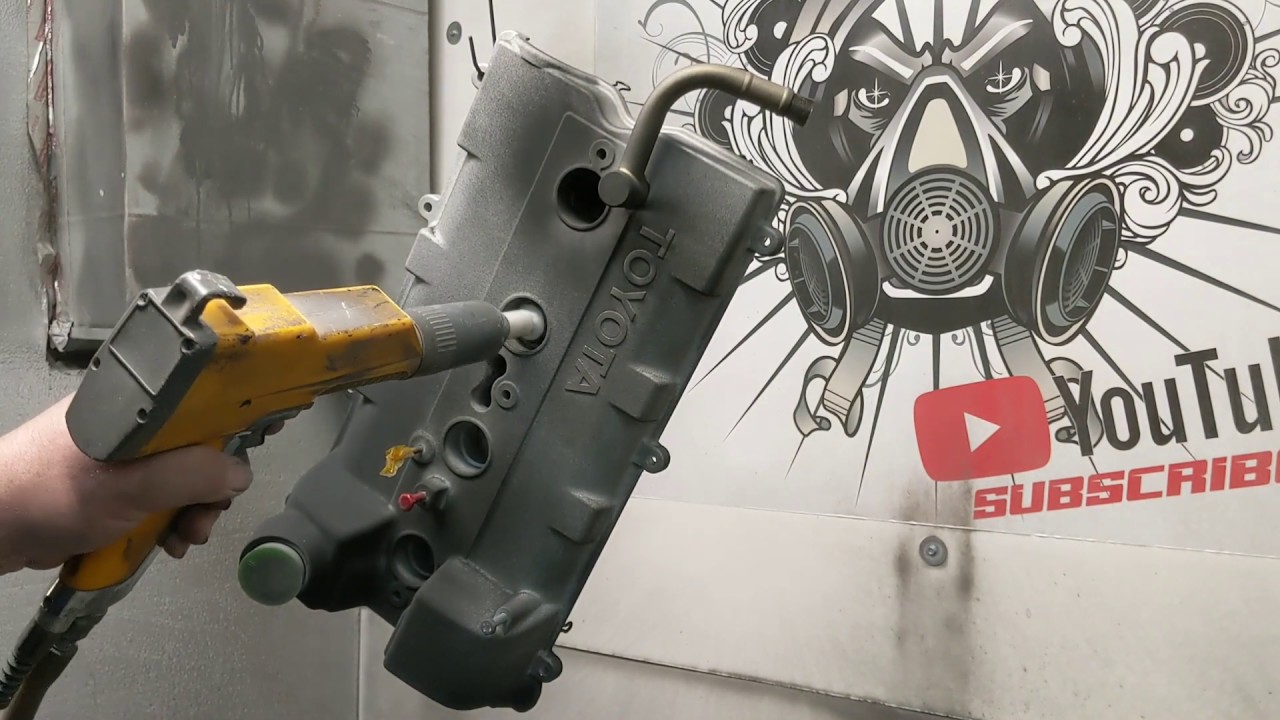 How to powder coat a valve cover - Ep 20