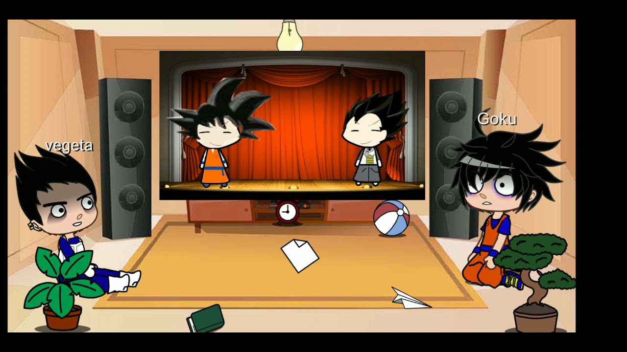 Goku y Vegeta reaccionan a ¿? (leer descripción)