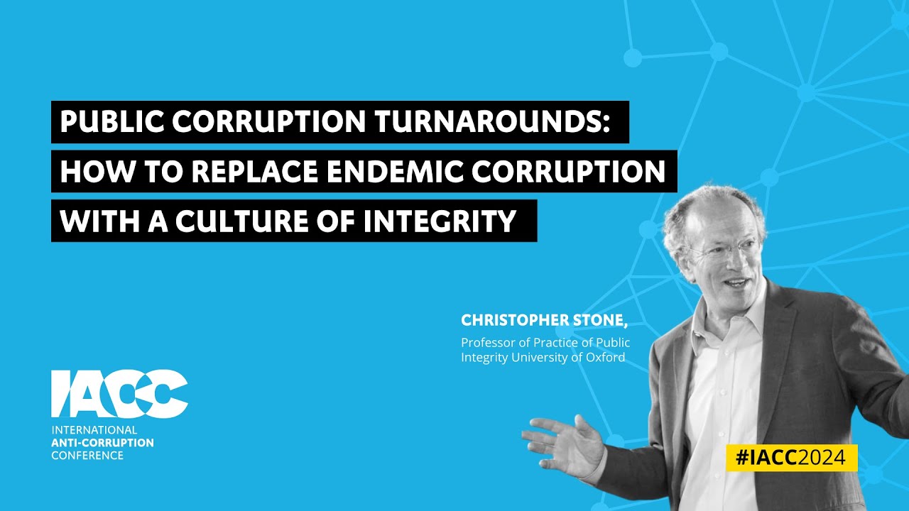 Masterclass #IACC2024 | Public Corruption Turnarounds
