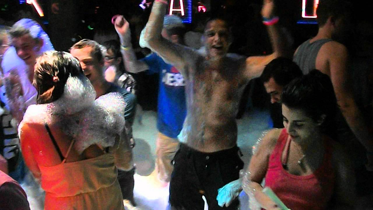 SKAU FOAM PARTY CAN PICAFORT MALLORCA 2012