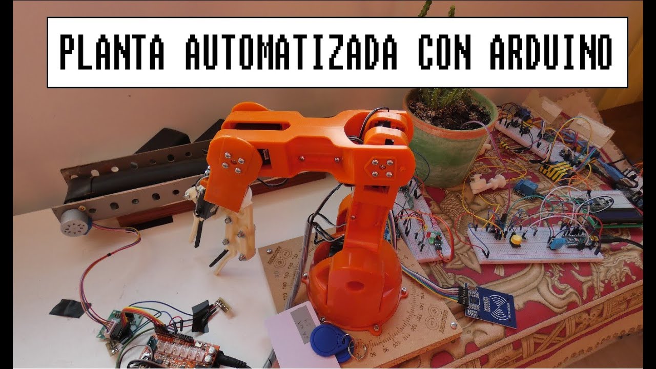 PLANTA AUTOMATIZADA con ARDUINO IOT. Muy DIVERTIDO y ÚTIL!!! 🏭📡💻👨‍🎓