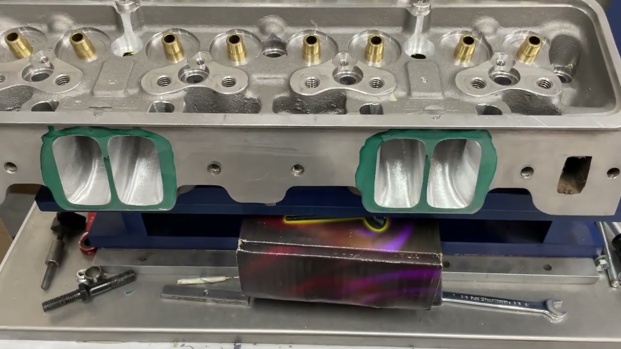 Improving AFR 210cc Sbc head