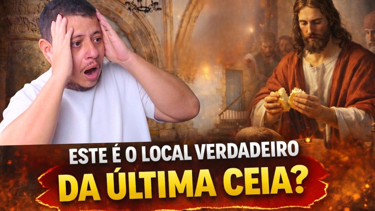 REACT:  CONHECENDO O VERDADEIRO LUGAR DA SANTA CEIA EM JERUSALÉM! Foi Aqui Mesmo?