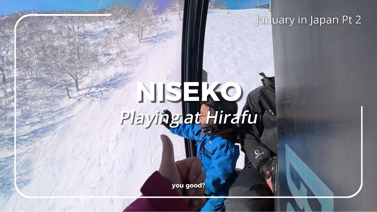 Skiing at Niseko Hirafu Village // Greenleaf Hotel