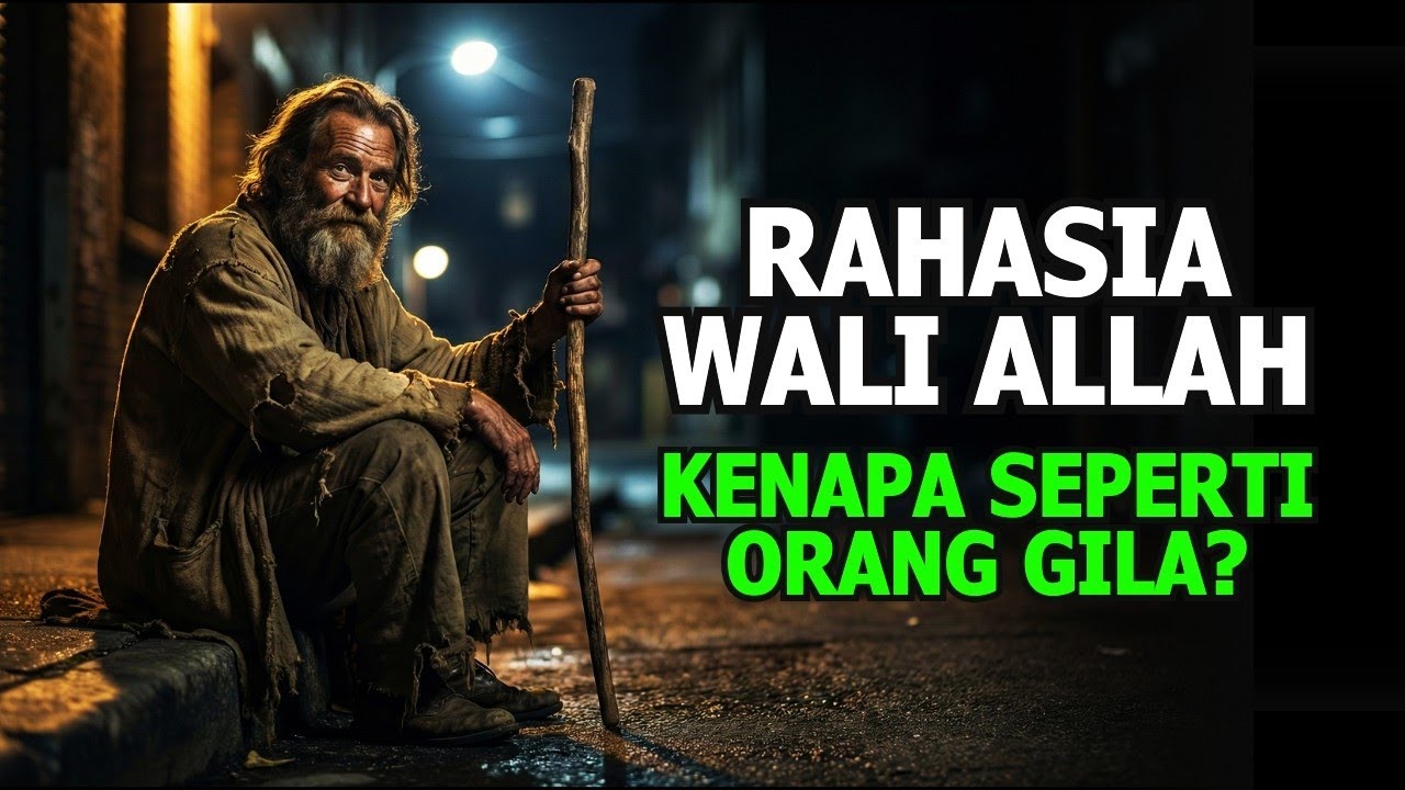TERBONGKAR‼️Alasan Kenapa WALIYULLAH Sering Terlihat Seperti Orang GILA - Kajian Syaikh Abdul Qodir