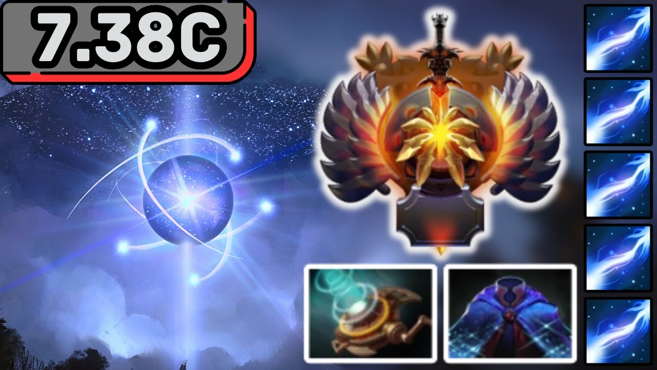 IMMORTAL IO Hard Support Gameplay Patch 7.38c - Dota 2 Support